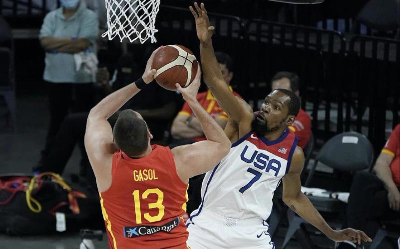 美国男篮vs西班牙回放