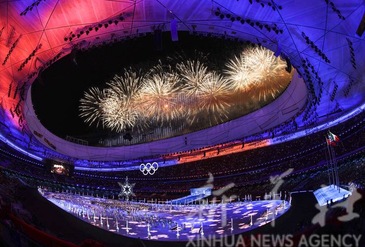 2022冬奥会闭幕式晚会央视